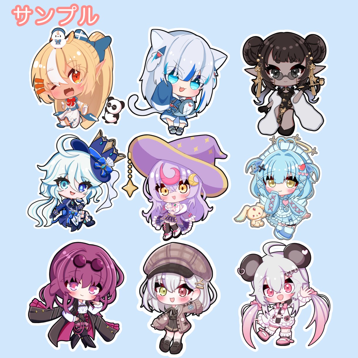 ポップで可愛いミニキャライラスト描きます 実績作りのため、先着5名様限定！特別価格！！ イメージ4
