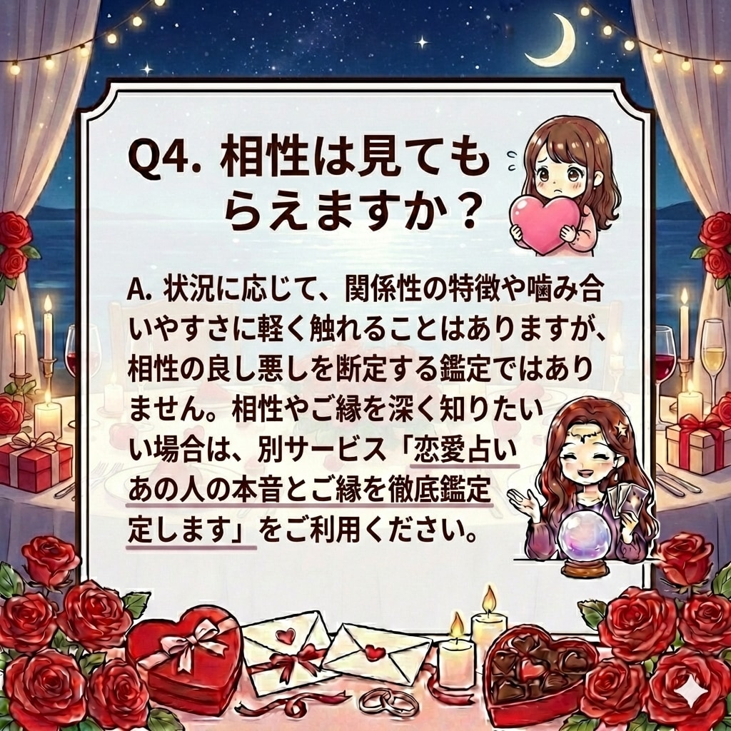彼の本音と性質から関わり方を整理します 彼の性質から、今の距離感を整える イメージ5