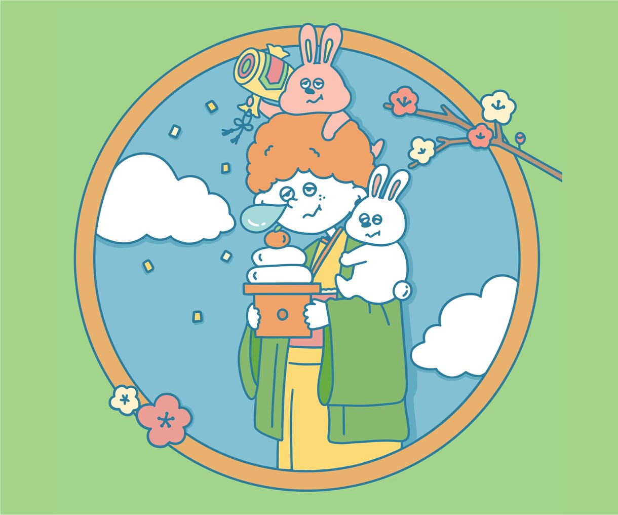 ゆる〜いイラスト描きます ユーモアたっぷり可愛いオリジナルイラスト届けます イメージ6