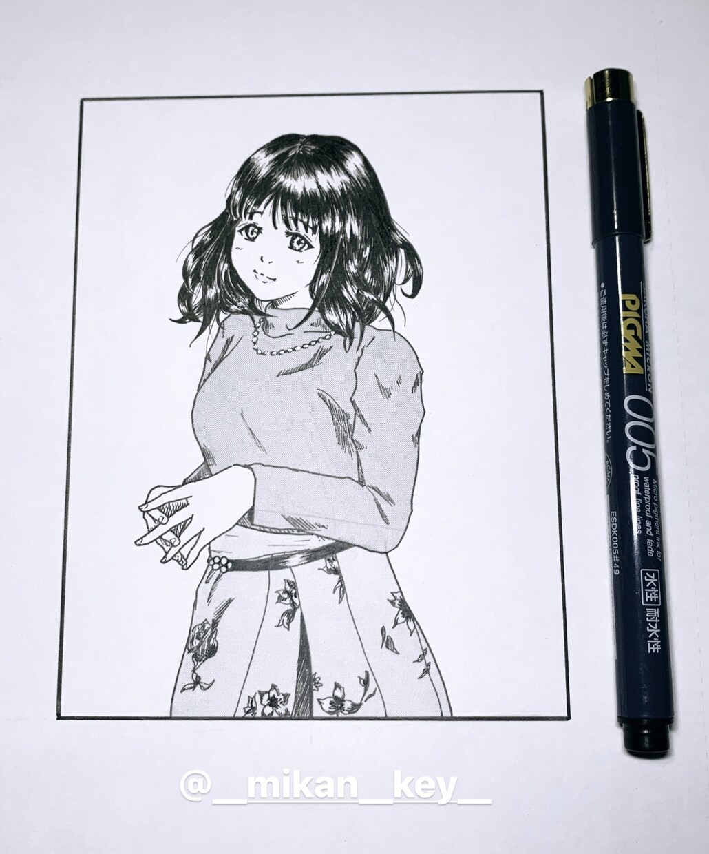 鍵栗みかんの絵柄で似顔絵を描きます 素敵なおなたをイラストで描かせてください♪ イメージ1