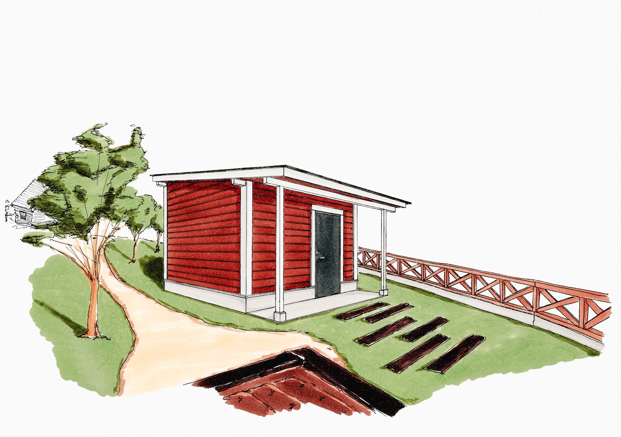 手書きの外観パースを描きます 検討用や商用に。住宅・店舗の完成イメージで分かりやすく表現 イメージ6