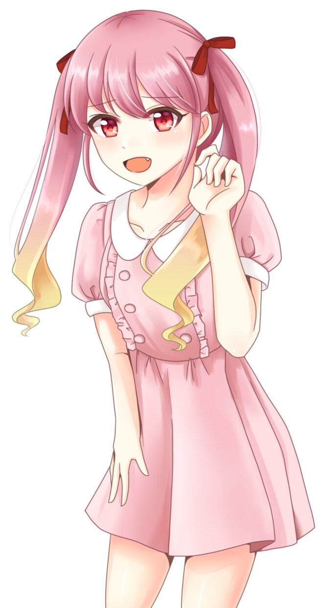 女の子のイラスト描きます アイコンやTRPGの立ち絵に使用可能なイラストを描きます！ イメージ1