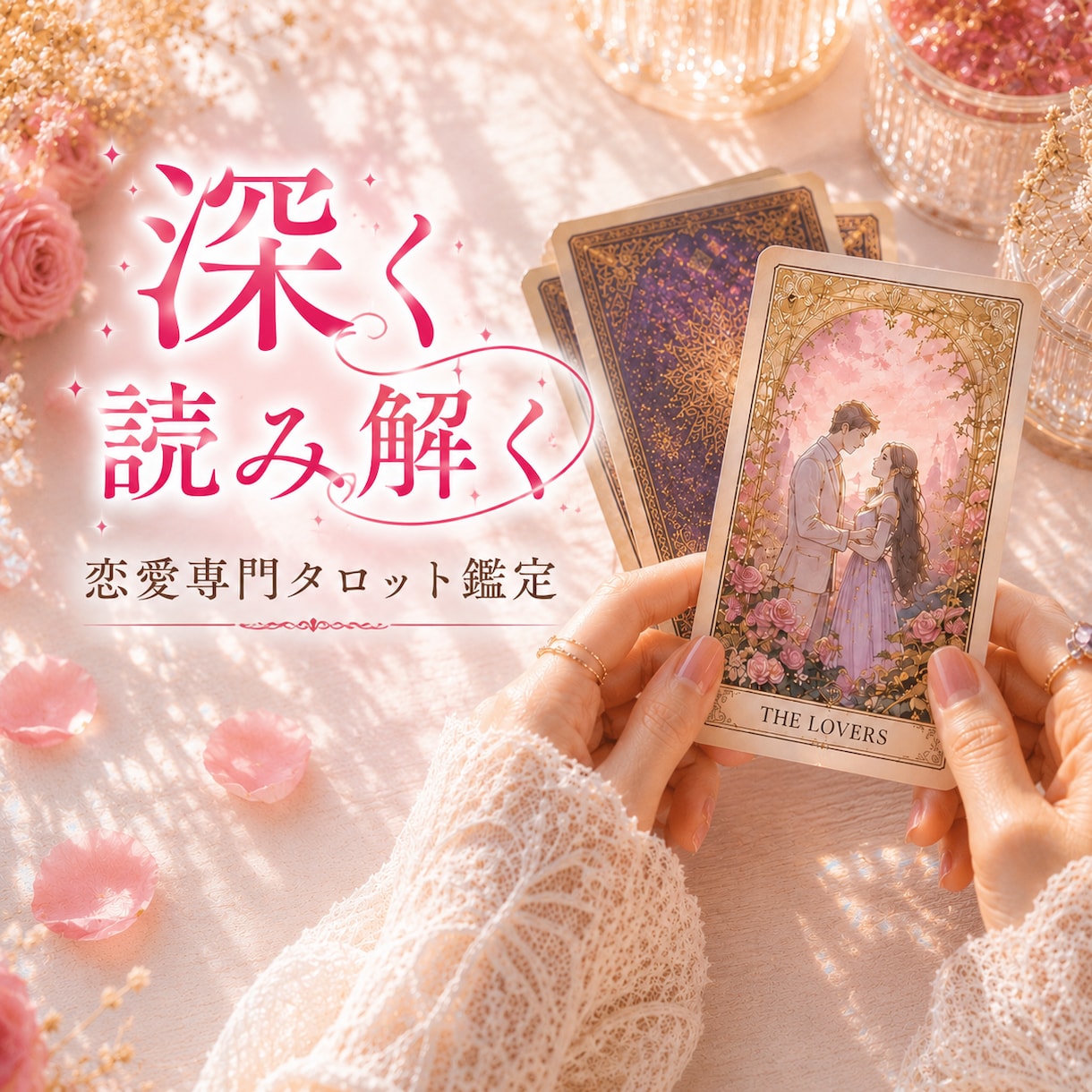 恋愛×深読みタロット|この恋の本質を読み解きます 苦しい恋に悩んでいるあなたへ/長文鑑定で丁寧に紐解きます‪✿ イメージ1