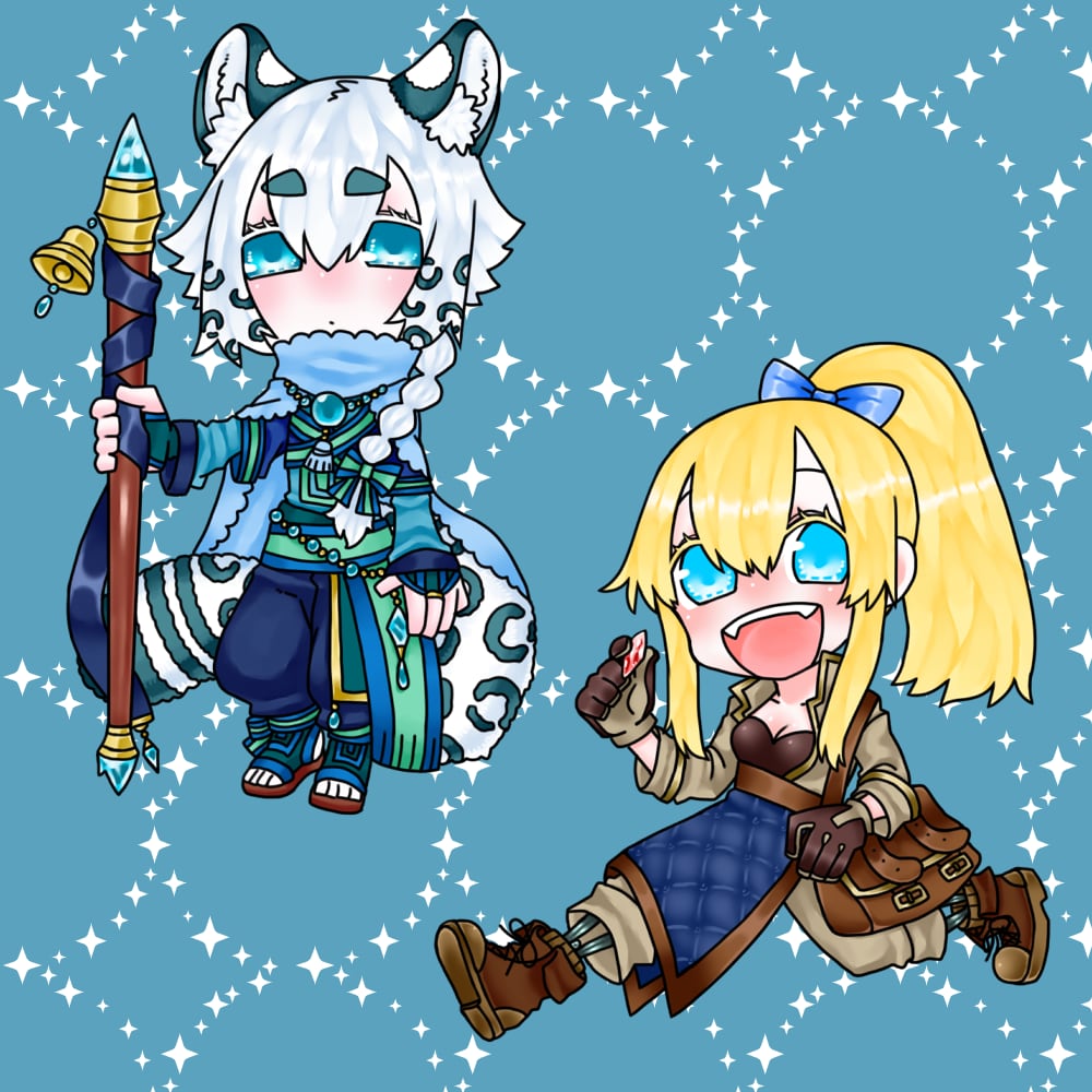 かわいいデフォルメキャラ制作します アイコンやグッズなどに小さくて可愛いデフォルメキャラ描きます イメージ3
