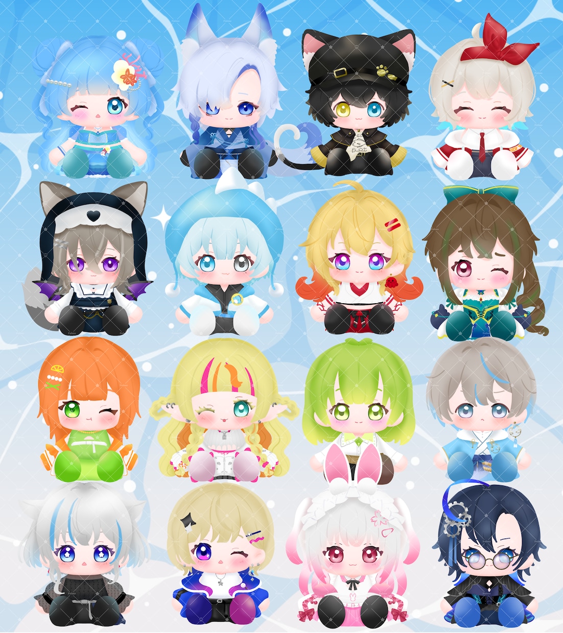 あなたを〝もちかわっ〟なぬいぐるみにしちゃいます 商用利用〇！立ち絵1枚あればOK！プレゼントにも！ イメージ3