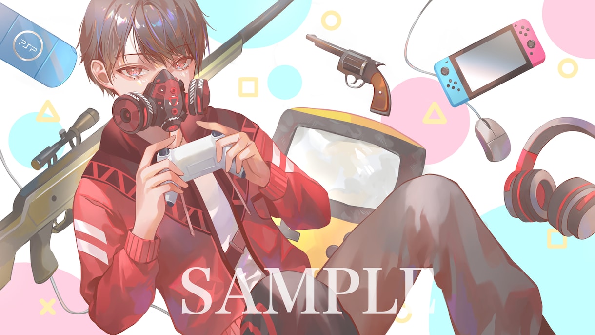 キラキラホログラムのような可愛いイラスト描きます アイコン、一枚絵、キャラデザ、MVイラスト何でも承ります！ イメージ4