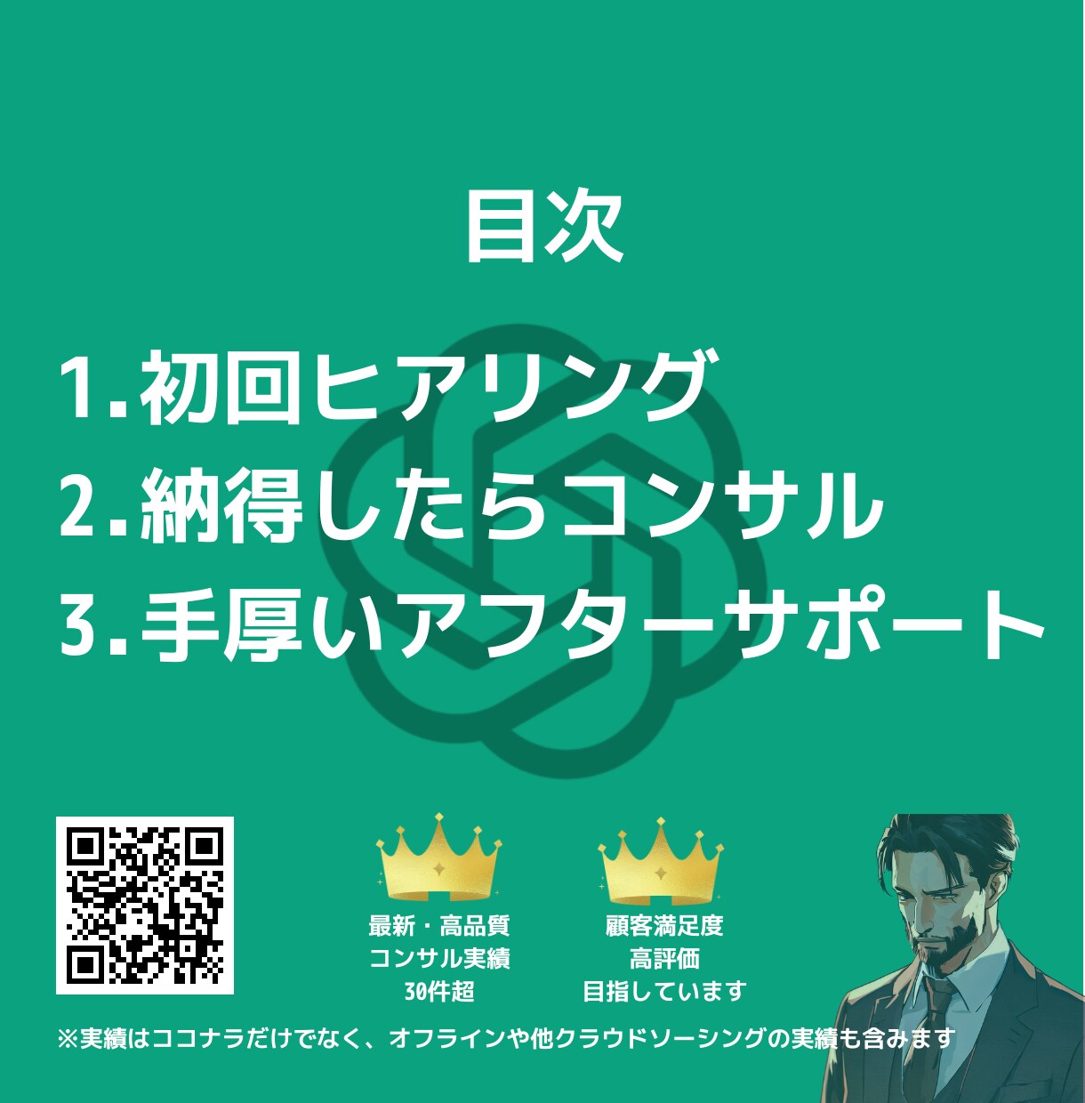 ChatGPTの初期設定やり切ります ChatGPTコンサルティング(初期設定) イメージ2