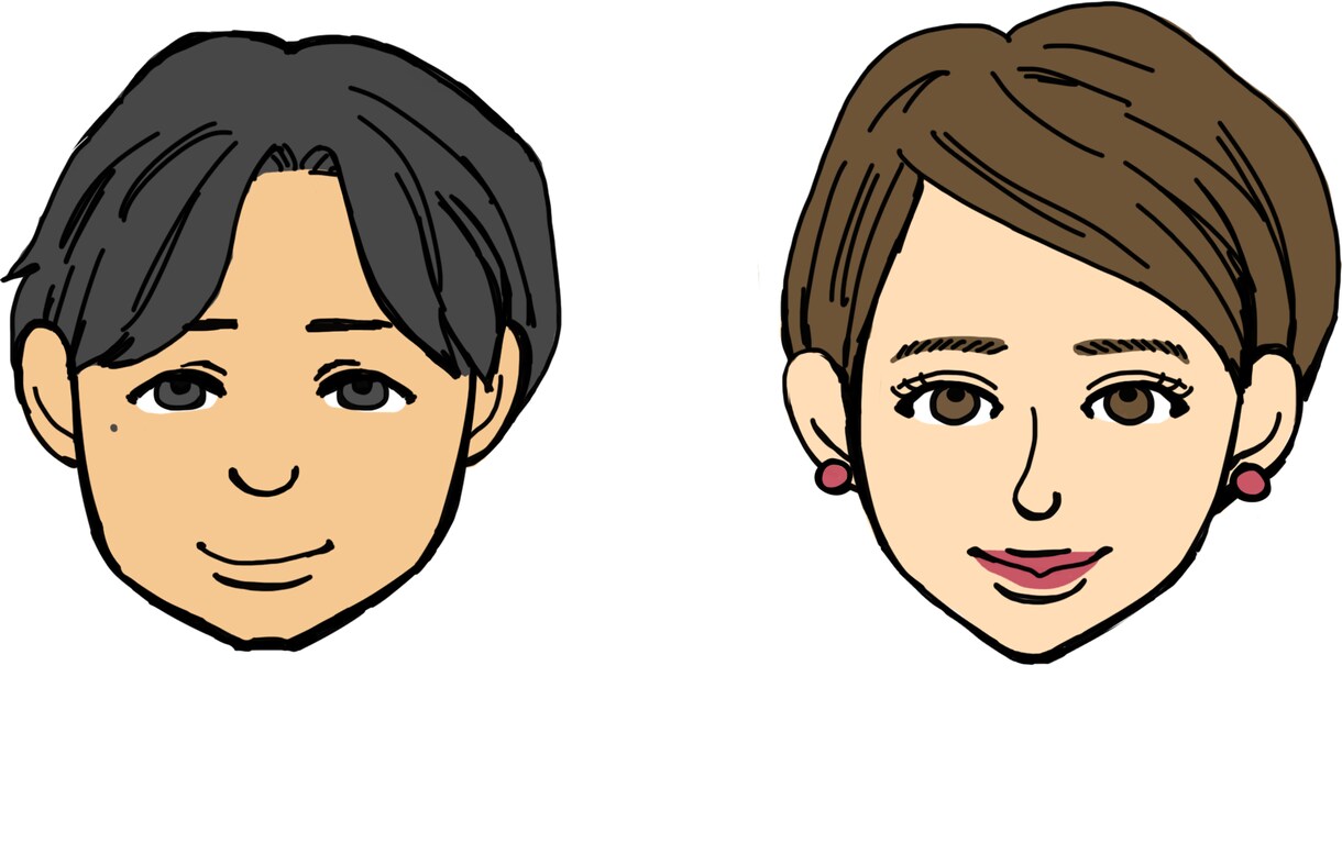 似顔絵アイコン作成します SNSなどに使用できるアイコン作成致します！ イメージ2