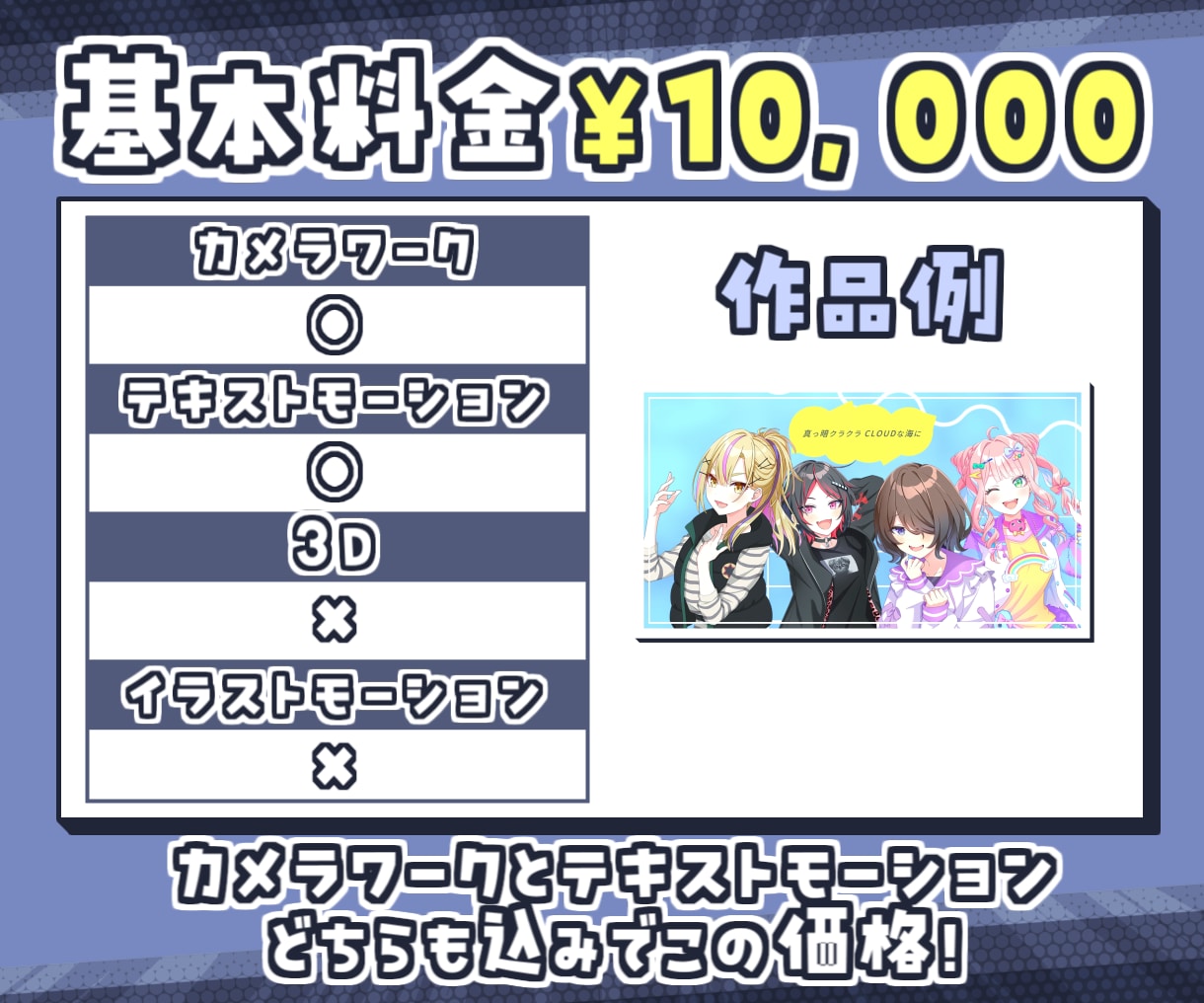 ボカロ・歌ってみたのMVの制作承ります お値段以上のクオリティでオリジナルMVをお届けします イメージ2
