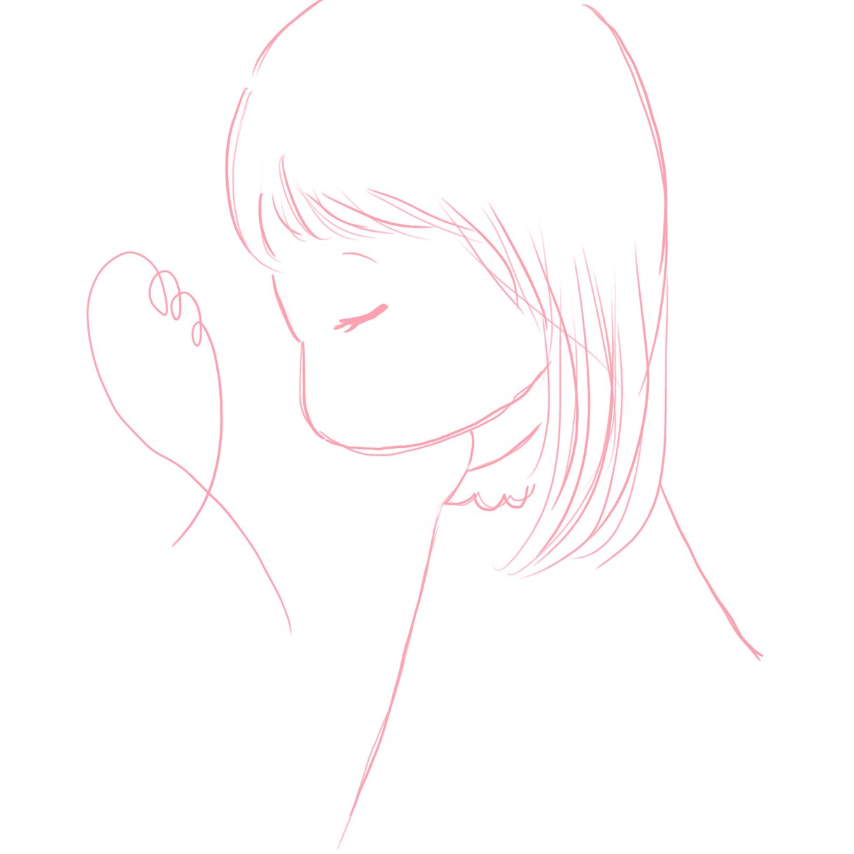 線だけのイラストをオーダーメイドいたします 線だけで書くゆるふわイラストを作成いたします！ イメージ2