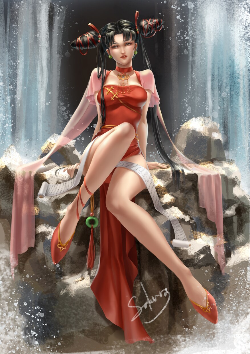 厚塗りイラストを描きいたします 商業利用可能！人物イラスト絵画ゲーム、アニメ同人など イメージ8