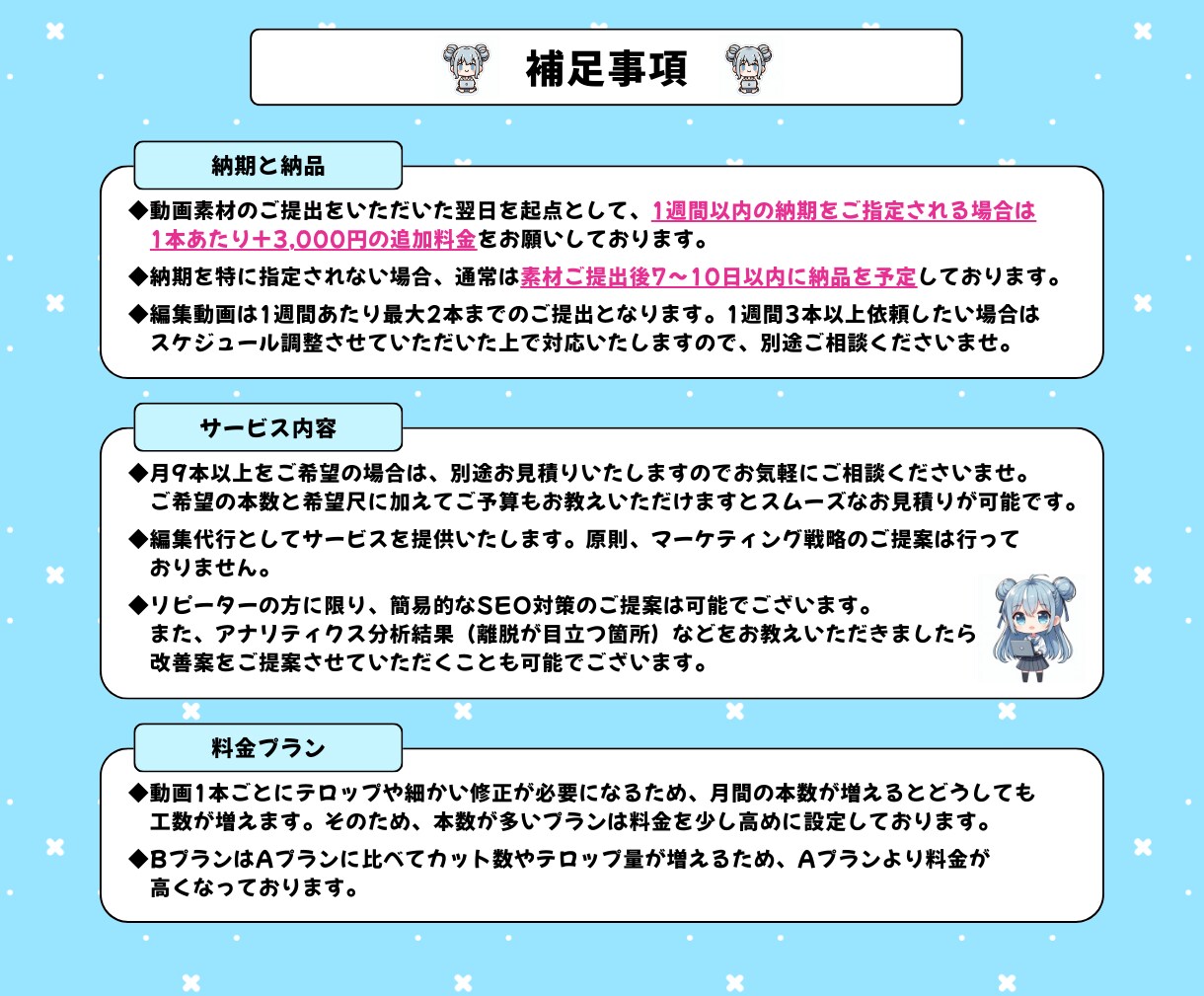 初回お試し・月契約プラン有り！動画編集を代行します ＊ゲームジャンルに特化＊切り抜きや実況動画など作成します♪ イメージ6