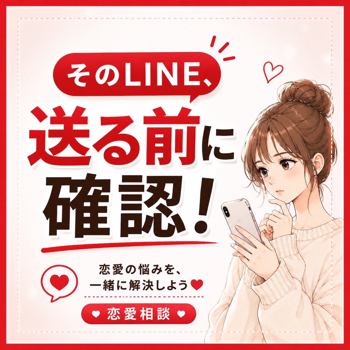 気になる人とのLINEやデート前の不安を解消します * 元キャバ嬢が沼らせるLINEやトーク術を伝授します！ イメージ1