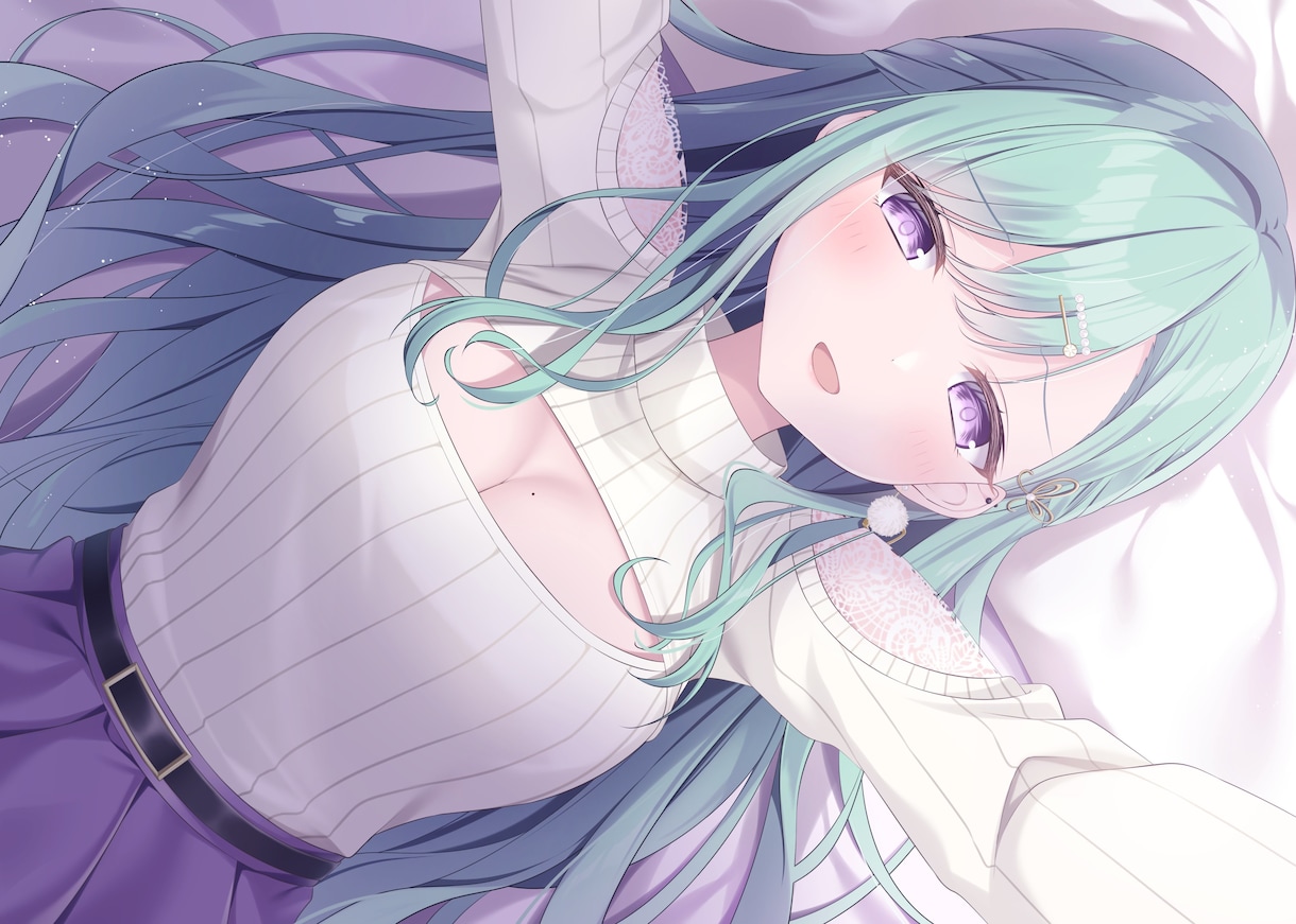 一枚イラストの制作をします 音声作品ジャケット、YouTubeサムネイルなど イメージ2