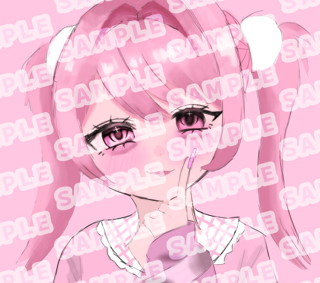 アイコン使用など可愛いイラストお描きします *自分だけのアイコンなどが欲しい方へ* イメージ1