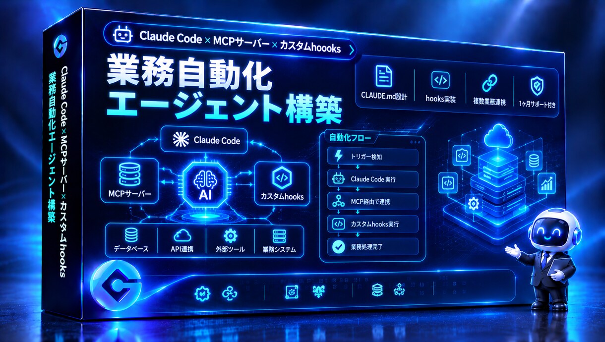 業務AIエージェントを構築します 面倒な定型業務をAIに任せて効率化 イメージ1