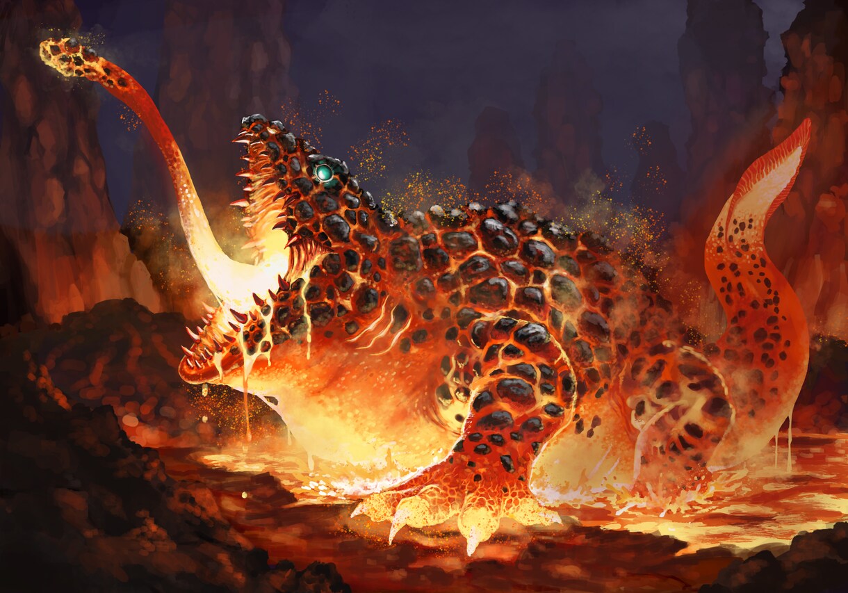 モンスターイラスト描きます アニメ風からリアルまで幅広く対応します！ イメージ1