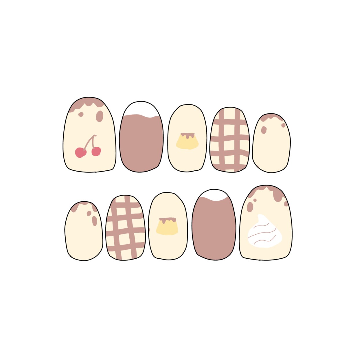 ネイルのデザインを考えます ネイルのデザインを一緒に考えます！ イメージ1