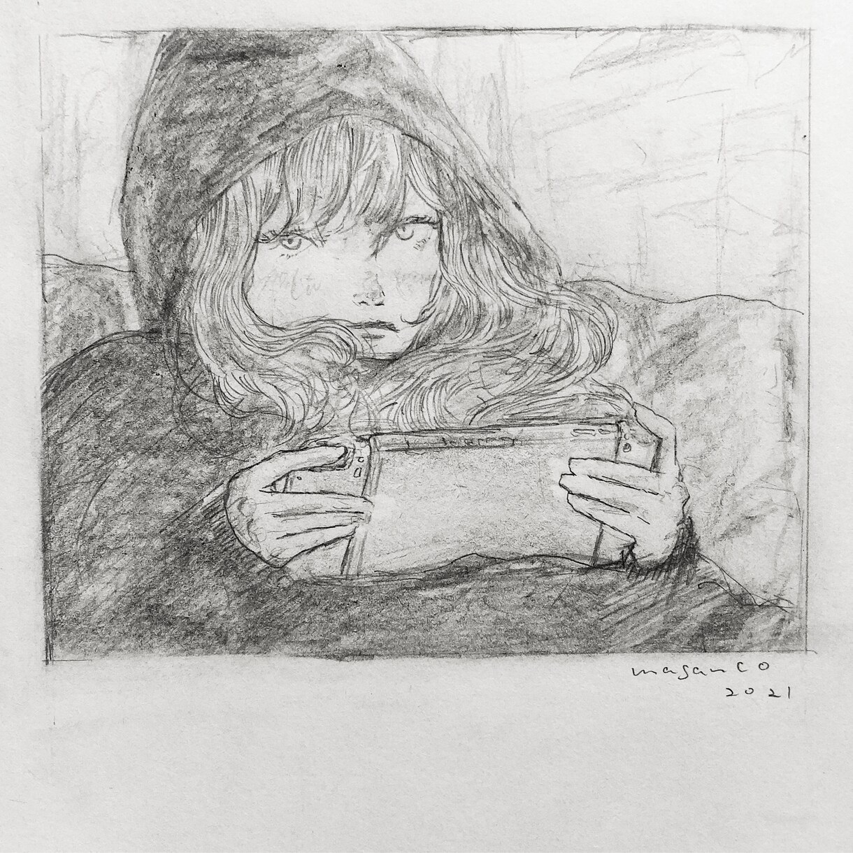 鉛筆画で描いて欲しい絵を描きます 似顔絵、人物イメージイラストの制作 イメージ3