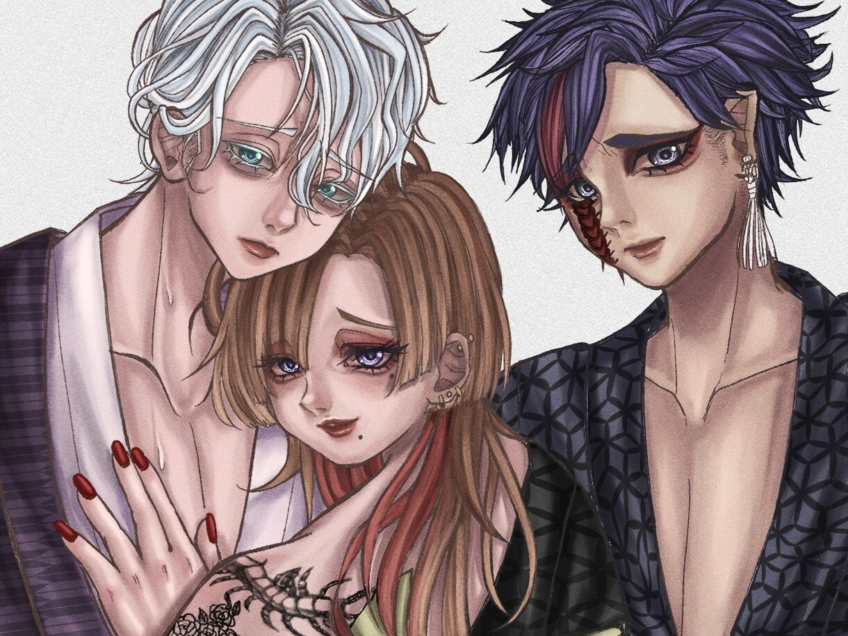 グッズ、アイコン、サムネなどのイラスト作成します 誰よりも丁寧に心を込めて描かせていただいております イメージ9