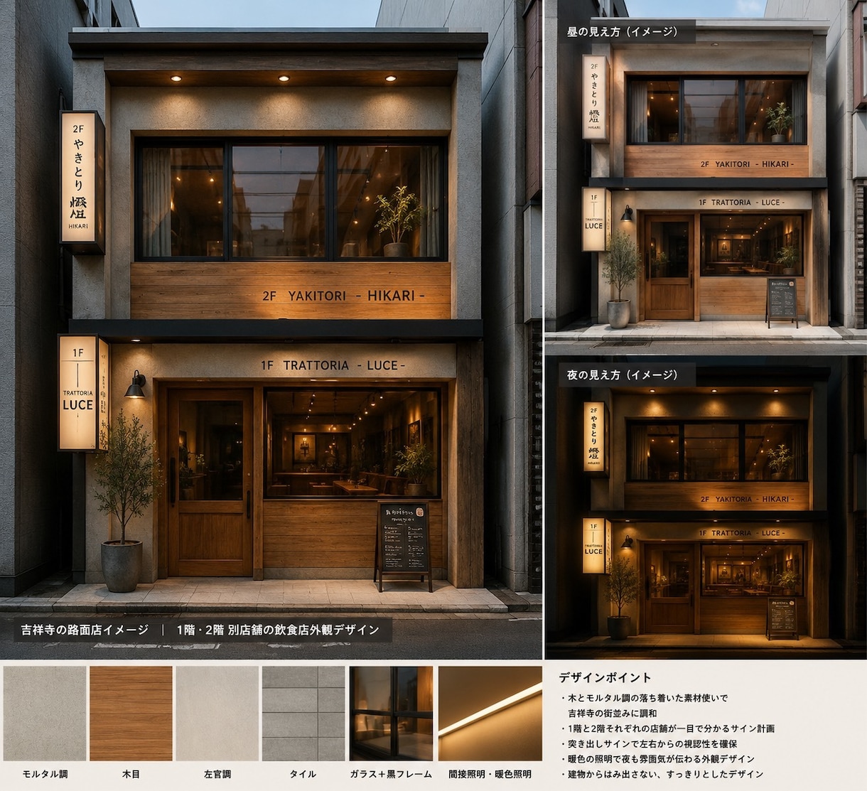 AIで店舗外観デザインをご提案します 開業前のイメージづくりをサポート イメージ1