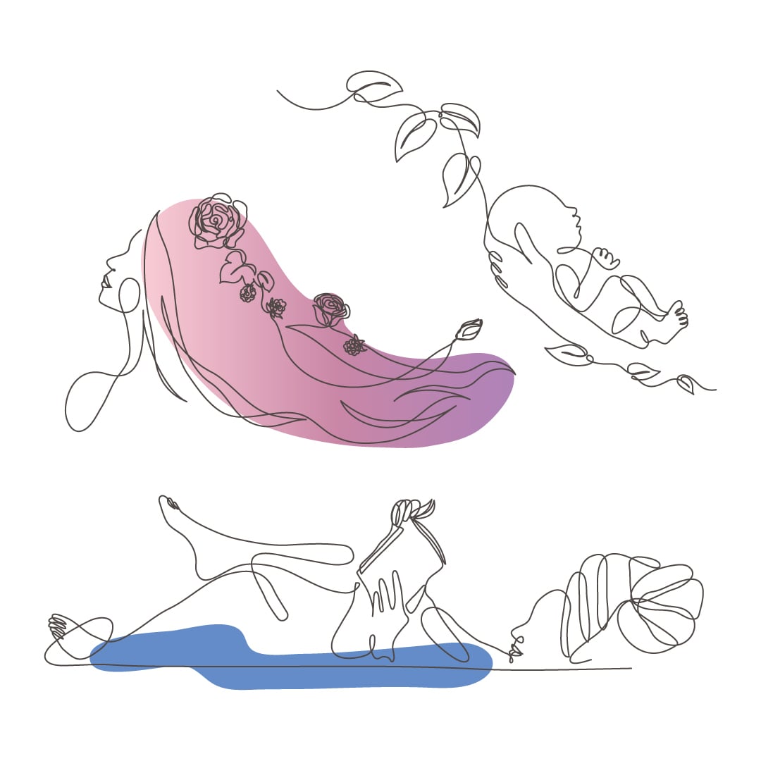 想いを、線でつなぐ一筆書きイラスト描きます 華奢でシンプルだけどどこかおしゃれ。 イメージ6