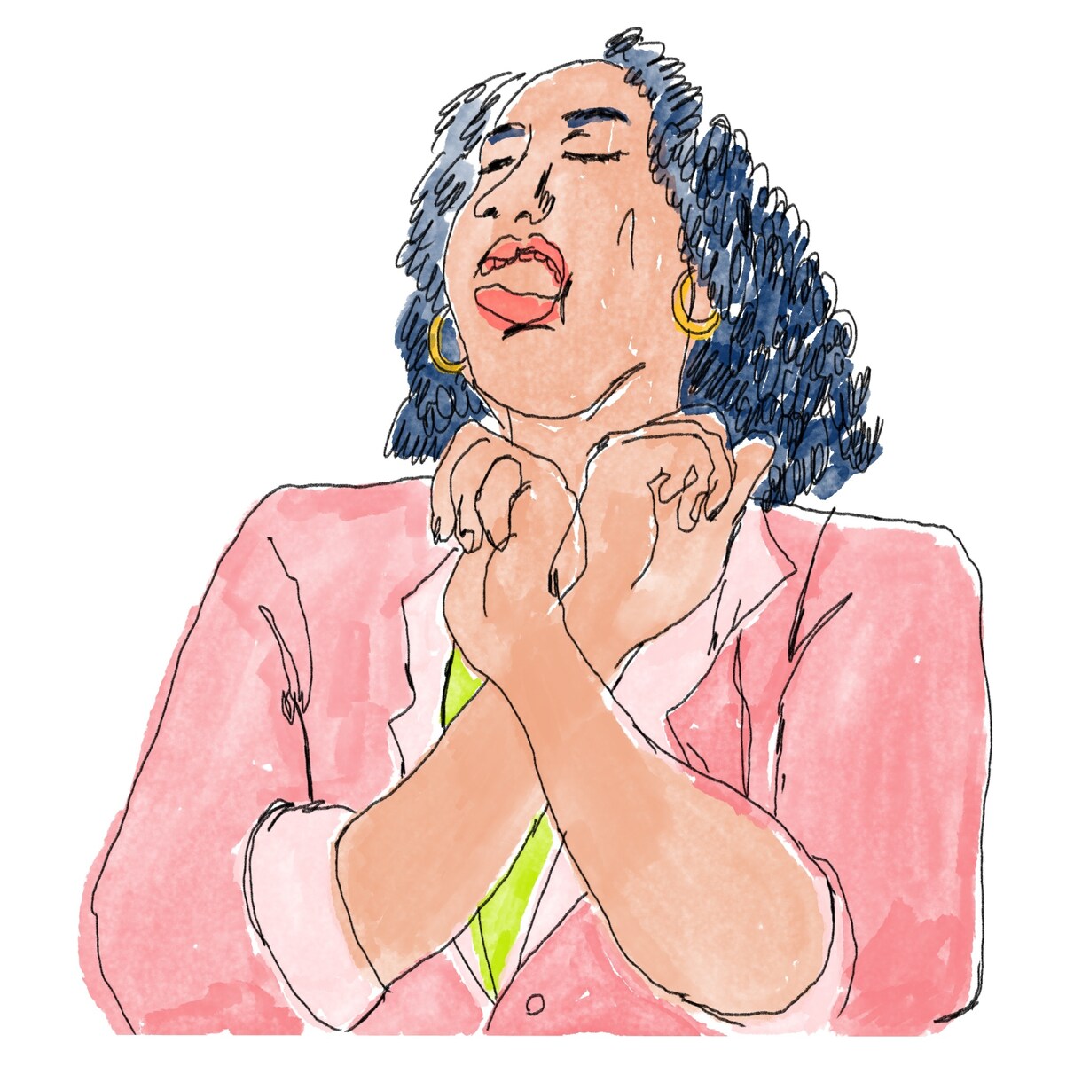 シンプルでおしゃれな手書きイラストをご提供します SNSやブログ、印刷物など様々な用途に合わせたイラスト イメージ3