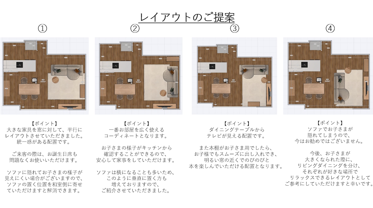 1万人の実績：後悔しないコーディネートをいたします 【Trial Plan】配置・家具・内装・アート・照明・植物 イメージ7