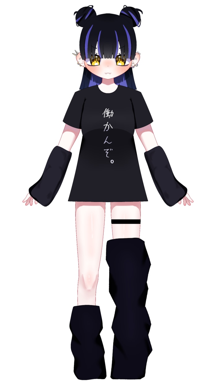 Live2D用パーツ分けイラストを安価で描きます Live2D用のパーツ分けイラストを早く安く描きます！ イメージ1