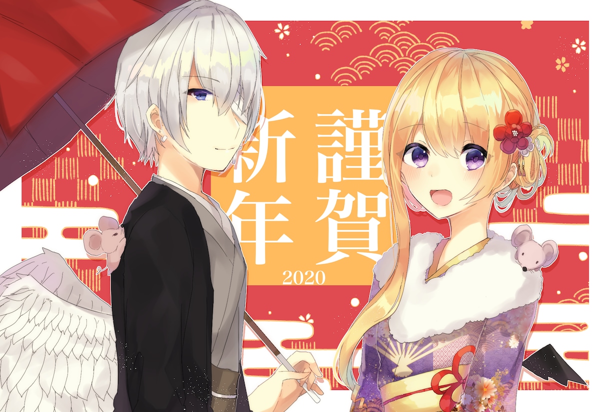 一枚絵・全身絵などご希望のイラストをお描きします ◆ご希望の構図や塗り方など出来る限りお応えします！ イメージ1