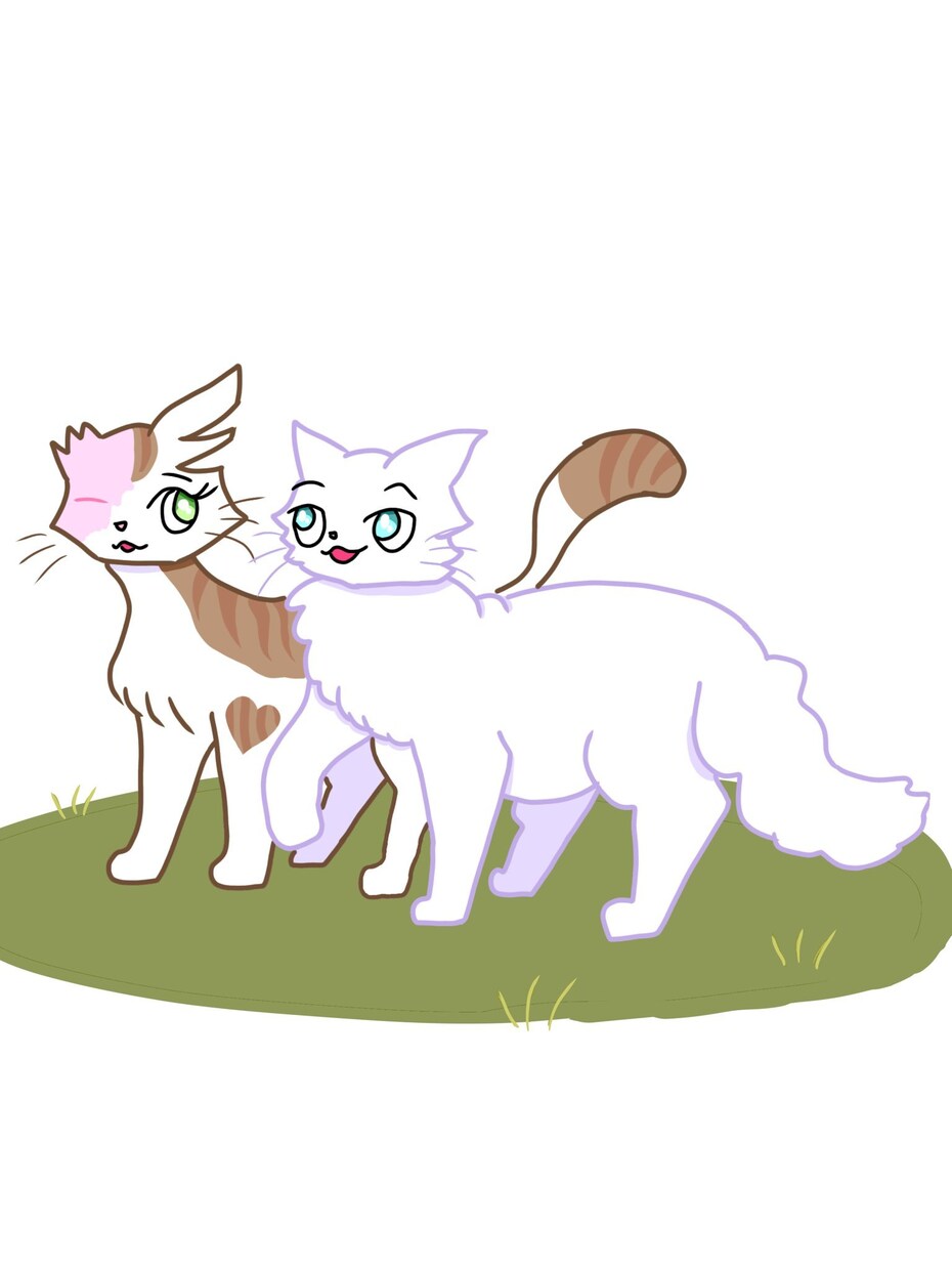 かわいい猫のイラスト、簡単なイラストを描きます アイコンや空白のアクセント等、何に使って頂いても構いません！ イメージ2