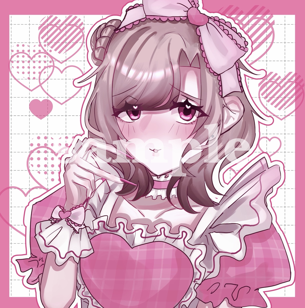 ご希望に沿ったかわいいイラストお描きします お手軽に可愛いイラストお描きします♪ イメージ1