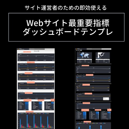 万能Gogleデータポタール｜テンプレ売ります サイトの重要指標チェックはこれだけで完結！解説付きテンプレ イメージ1