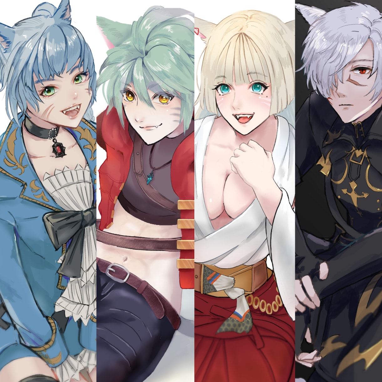 あなたのイラストに色を塗ります 漫画への着彩やラフ画からの制作もOK イメージ4