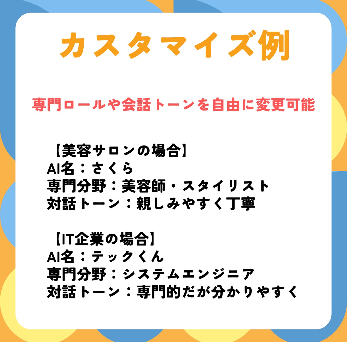無料運用！AI搭載LINE Bot構築します 実績作り特価4000円｜スプレッドシートで簡単カスタマイズ イメージ3
