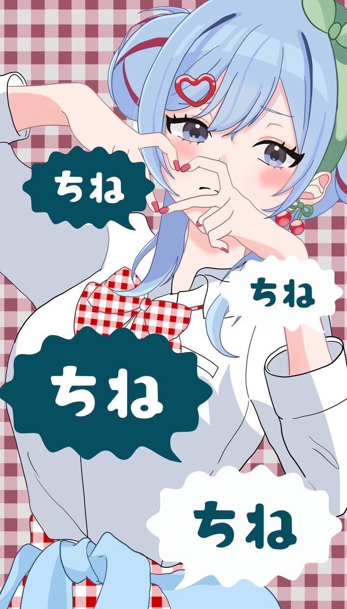 目を惹く可愛いイラスト描きます Vtuberさんの記念イラスト、サムネイルイラストに！！ イメージ4