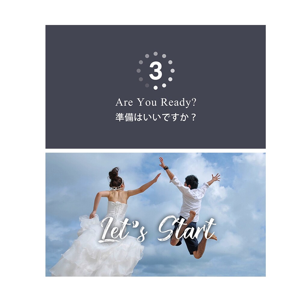 DVD付き⭐︎結婚式オープニングムービー作ります 【無料対応】音源変更・写真変更無制限・DVD焼き・DVD送付 イメージ6