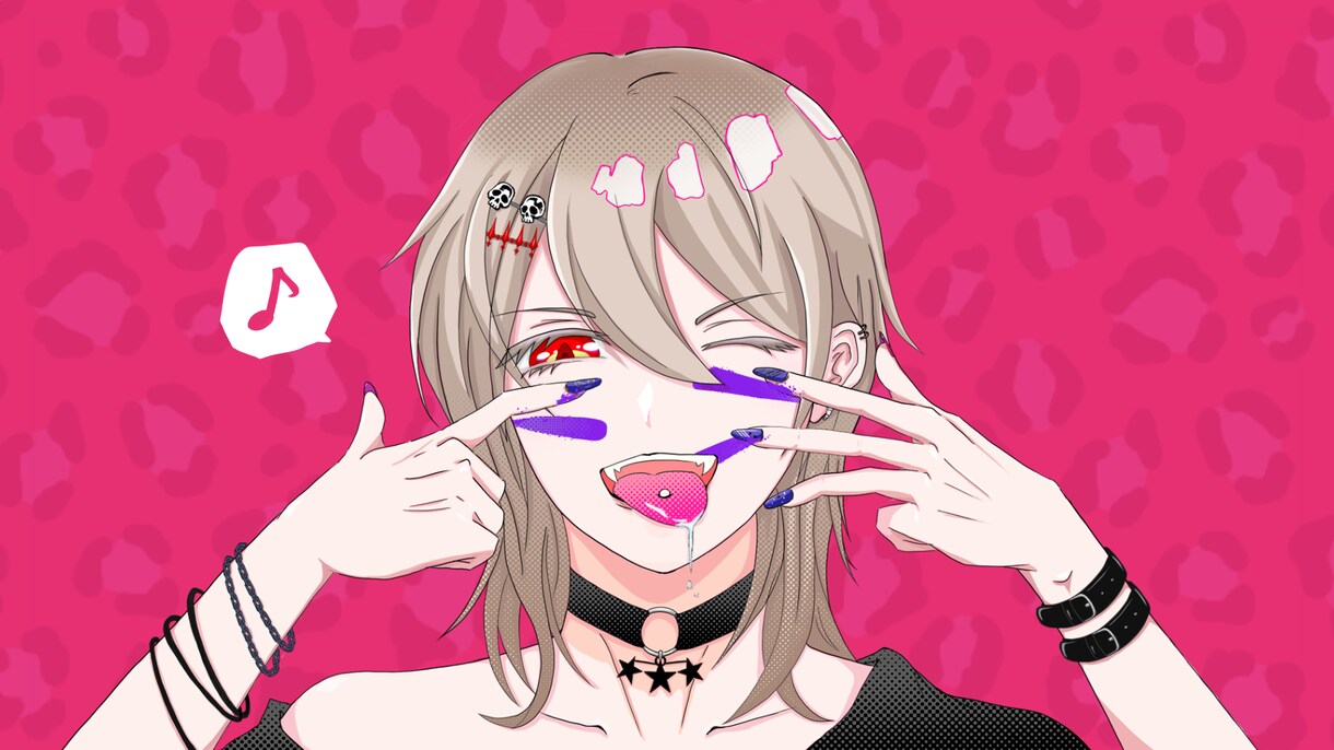 歌ってみた用一枚絵描きます 歌ってみた動画オリジナルPVに イメージ3