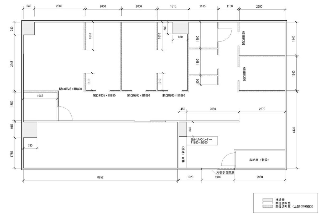 図面作成承ります 手描き図面のデータ化、古い既存図面を綺麗にしたい時 イメージ1