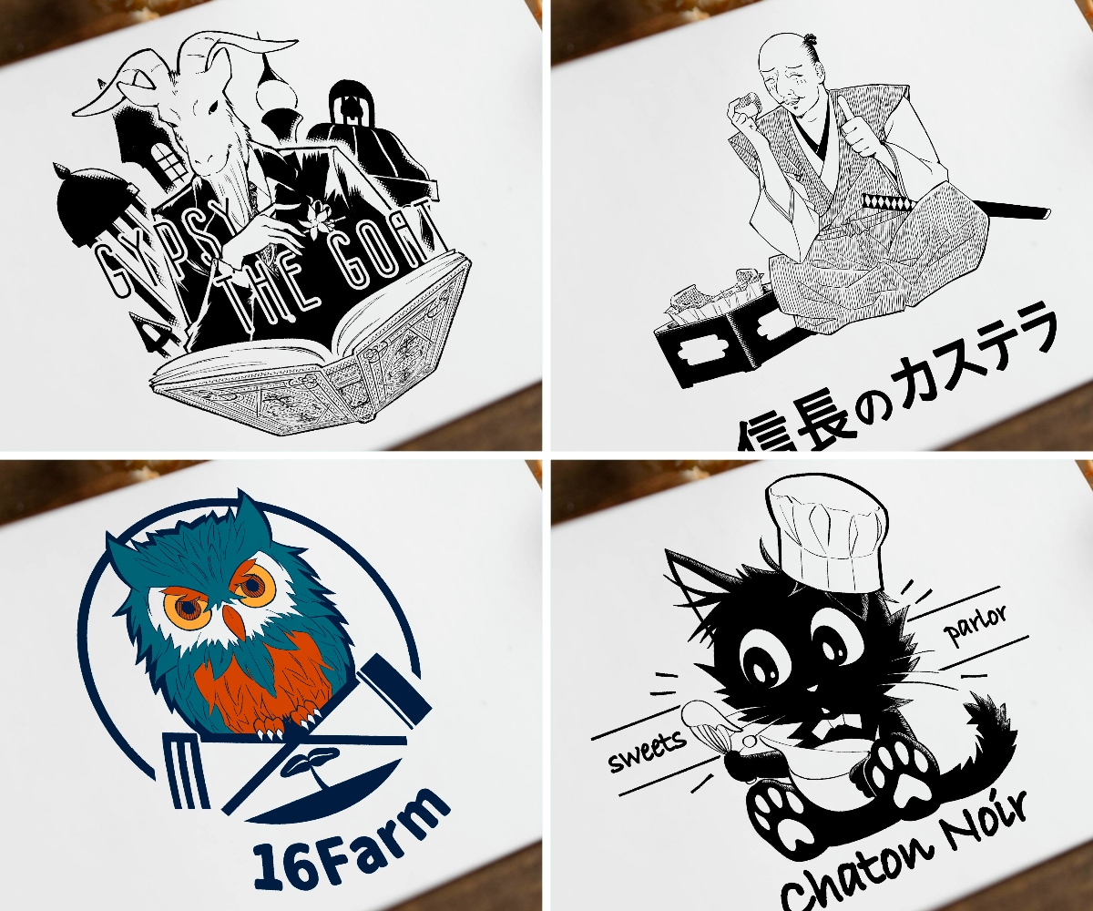 DMで下絵無料！温かみのある手書きロゴ作ります イメージがなくても、お気軽にご相談ください。 イメージ8