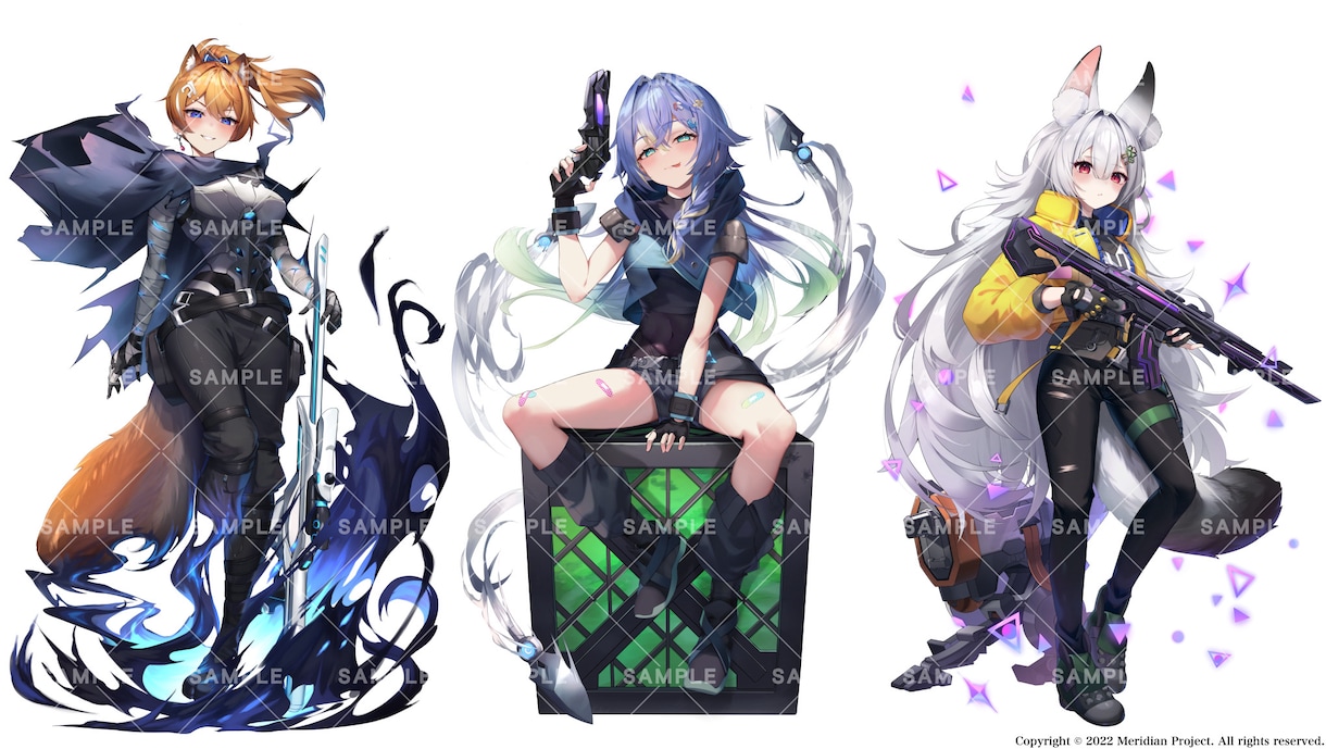 イメージを武器に！高品質なイラスト制作します 配信イラスト、立ち絵、キャラデザまで幅広くおまかせください！ イメージ7