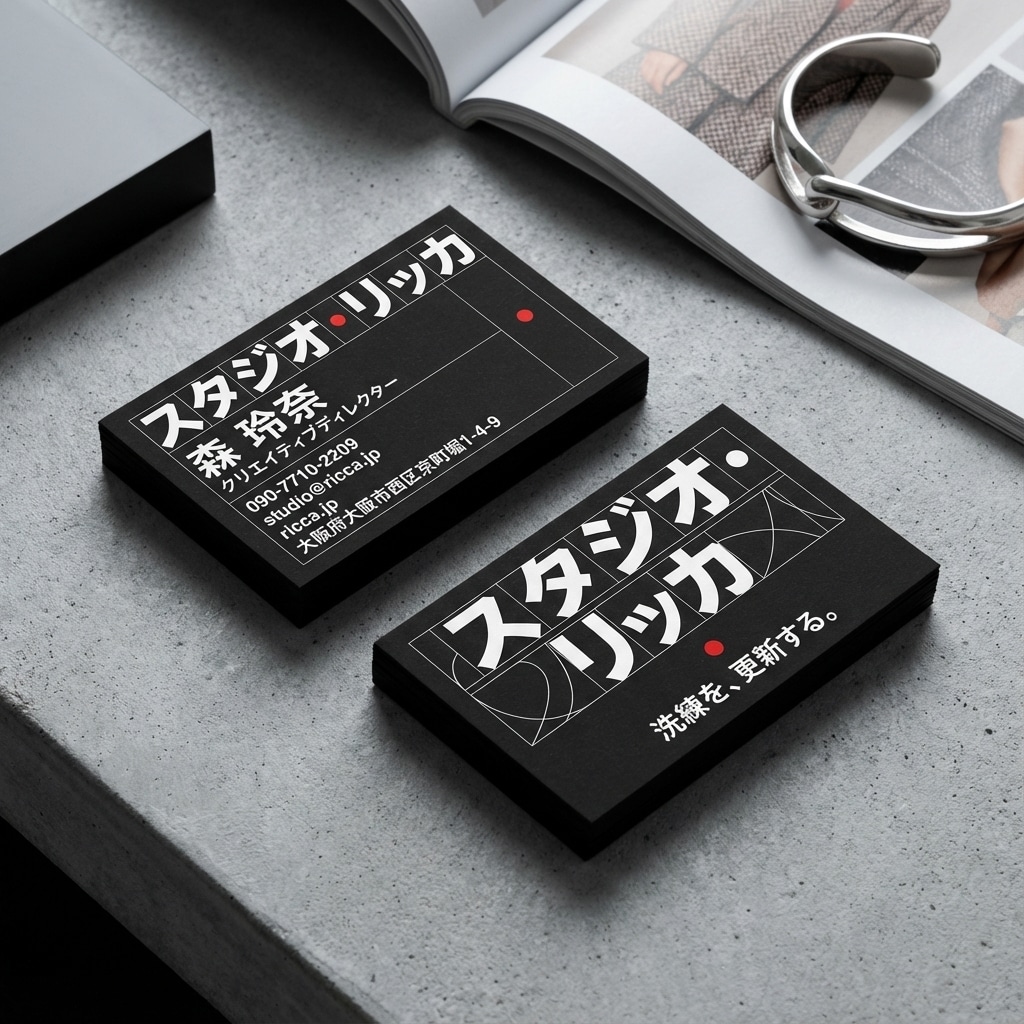 名刺、ショップカード納得の品質、料金で作成します 最強の自己紹介ツールを貴方の手に イメージ5