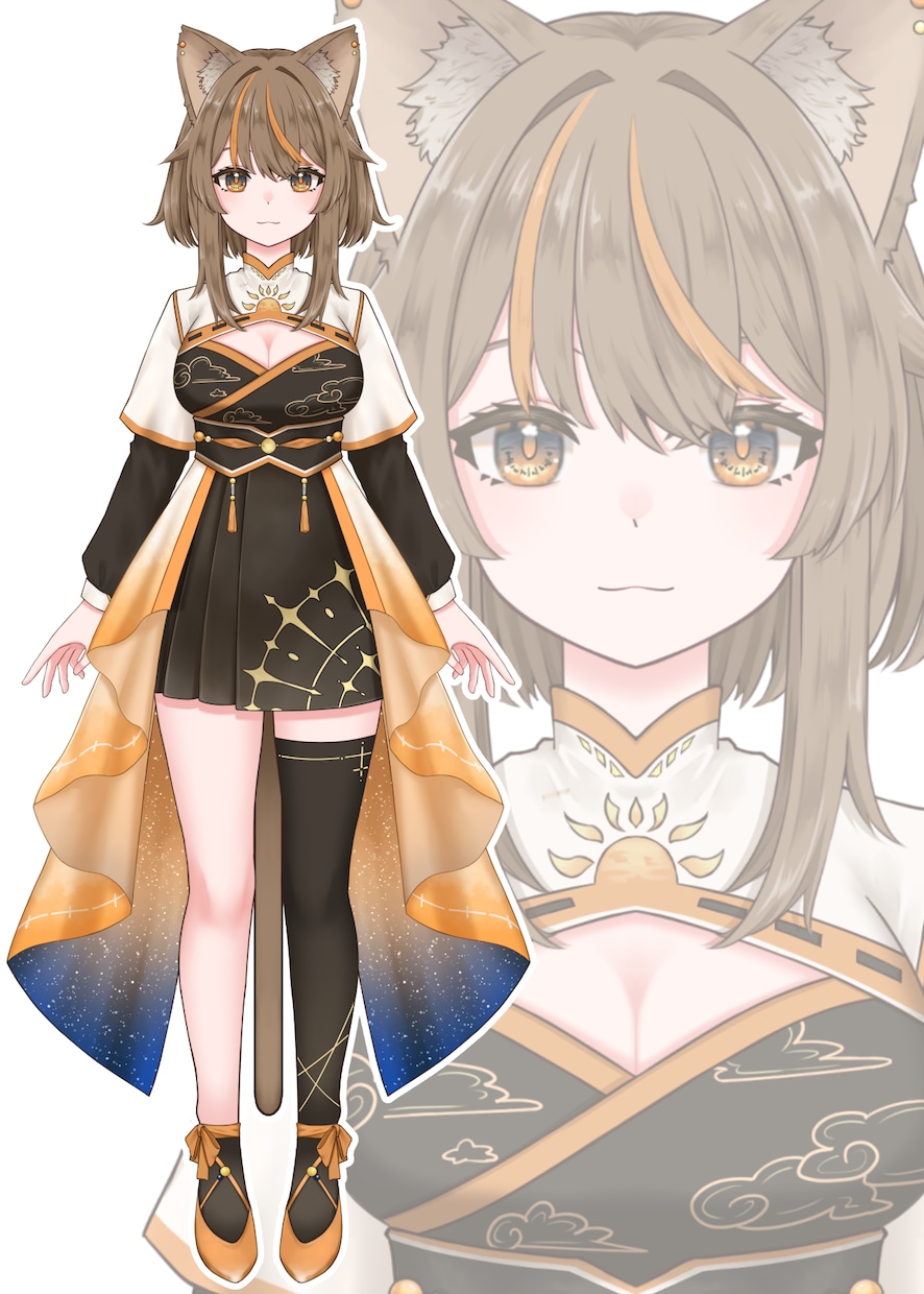 あなた好みのVtuberモデル作成します パーツ分けイラストのみ/モデリングのみでもOK！ イメージ2