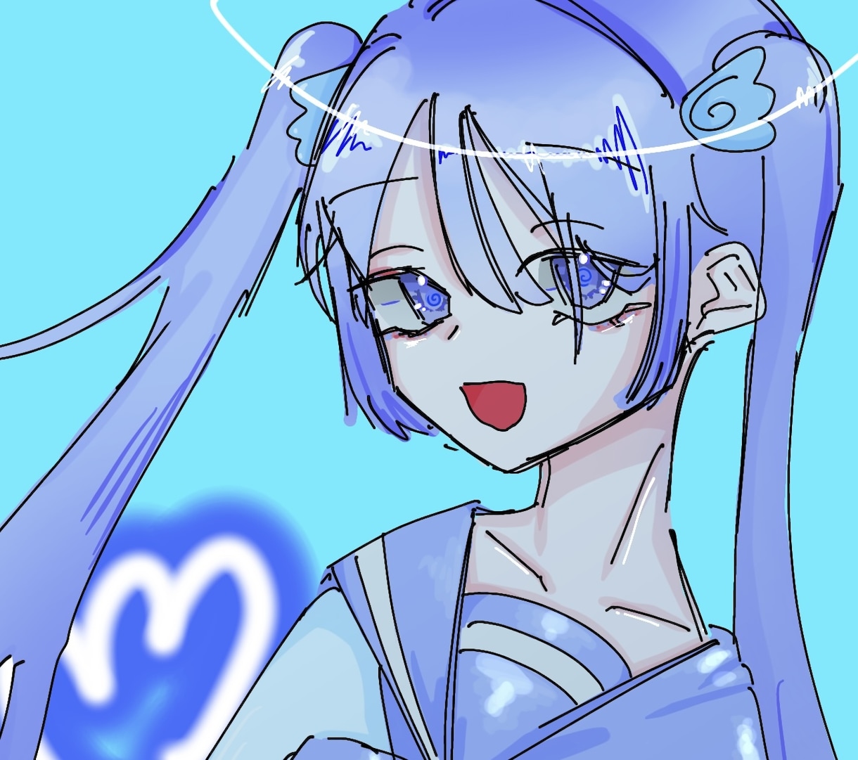 地雷・量産型など可愛いキャラアイコン制作いたします ご要望に沿ったキャラアイコンを最低2000円でお描きします。 イメージ3