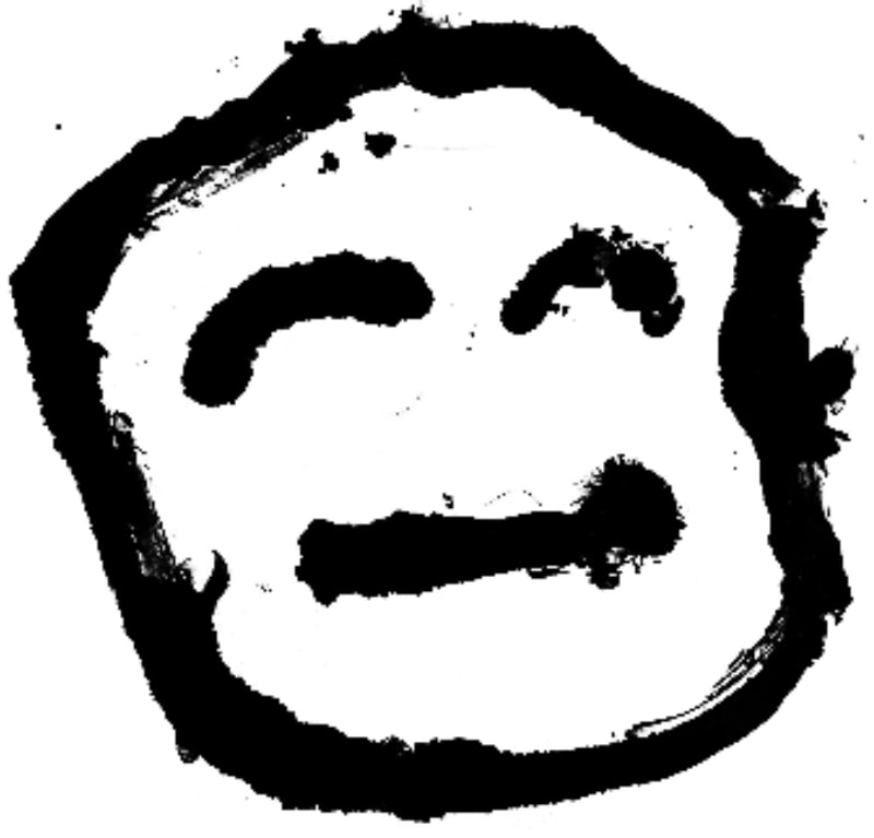 身体の一部を使って、あなたの似顔絵を描きます 結婚式のウェルカムボード等にも使えるイラストです！ イメージ2