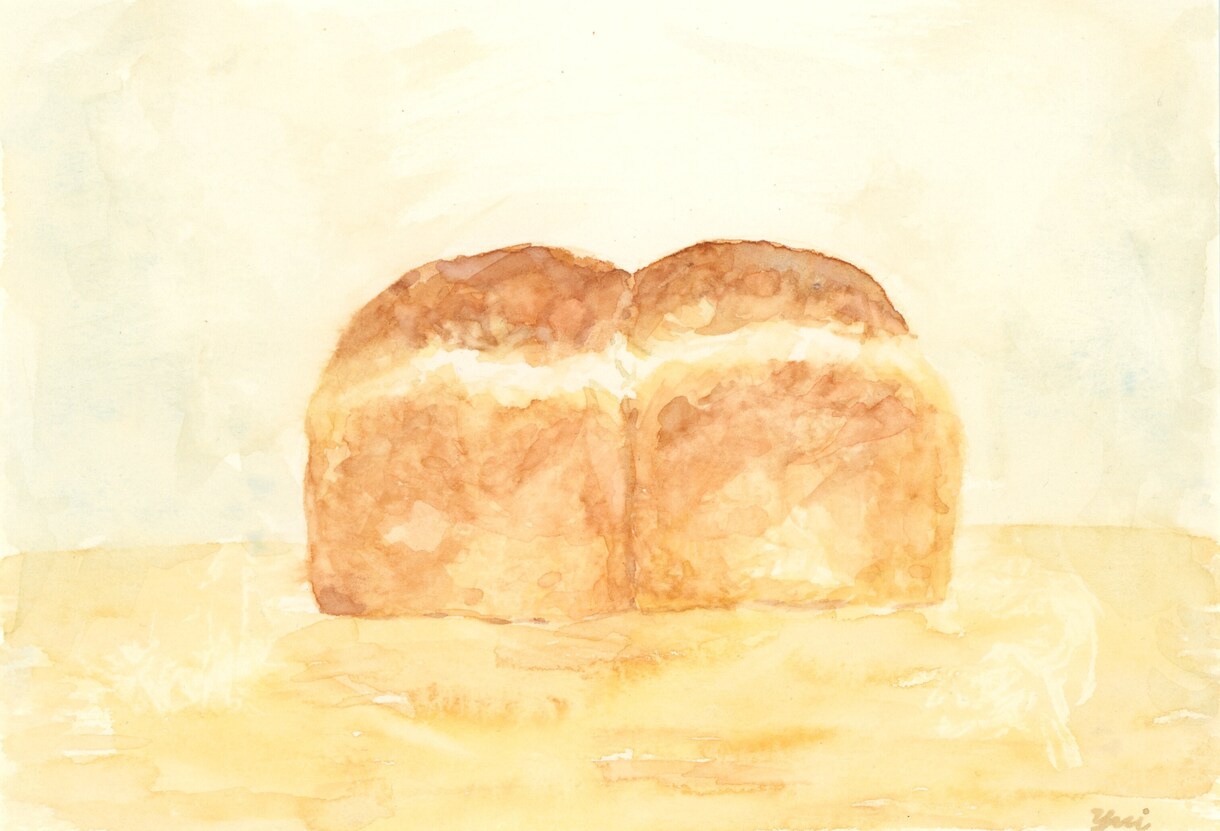 心穏やかになる優しい食べ物イラスト描きます 透明水彩で描く特別な１枚を手元に イメージ1