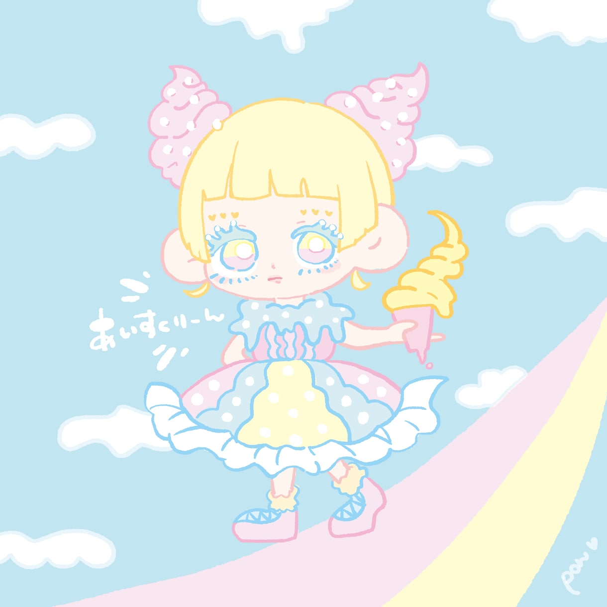 暖かなゆるふわ似顔絵をお送りします シンプルでキャラクターテイストな似顔絵はお任せください イメージ4