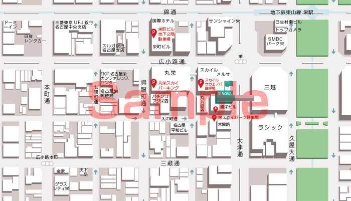 地図をオシャレに！立体感あるイラストを描きます イラストレーター形式での納品でHPやパンフなどに利用可です イメージ8