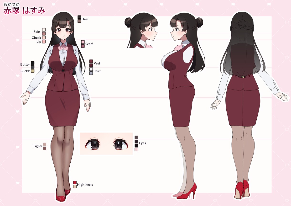 貴方の頭にいるキャラクターをデザインします TRPGのキャラクターや動画に使う立ち絵にどうぞ！ イメージ3