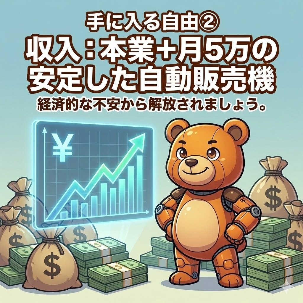 知識0でもコピペで完結。AI副業ツール配布します 知識0・PC音痴でもAIに丸投げで月5万稼ぐ「自動化の裏技」 イメージ8